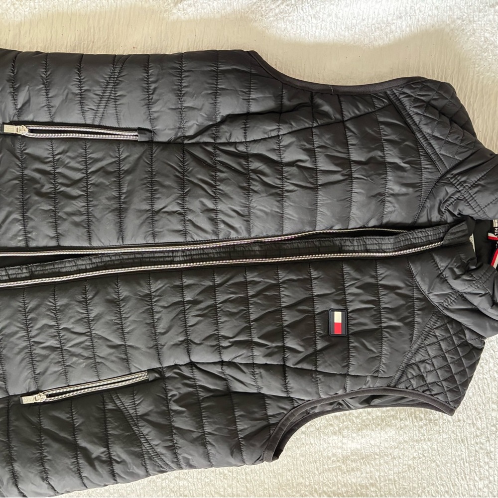 Tommy Hilfiger Black Quilted Vest